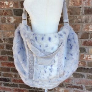 RESTORATION HARDWARE BABY & CHILD FAUX FUR BAG